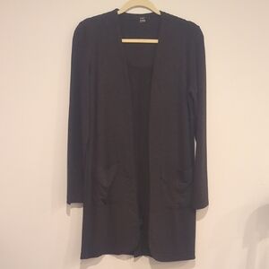 H&M Charcoal Open Front Cardigan